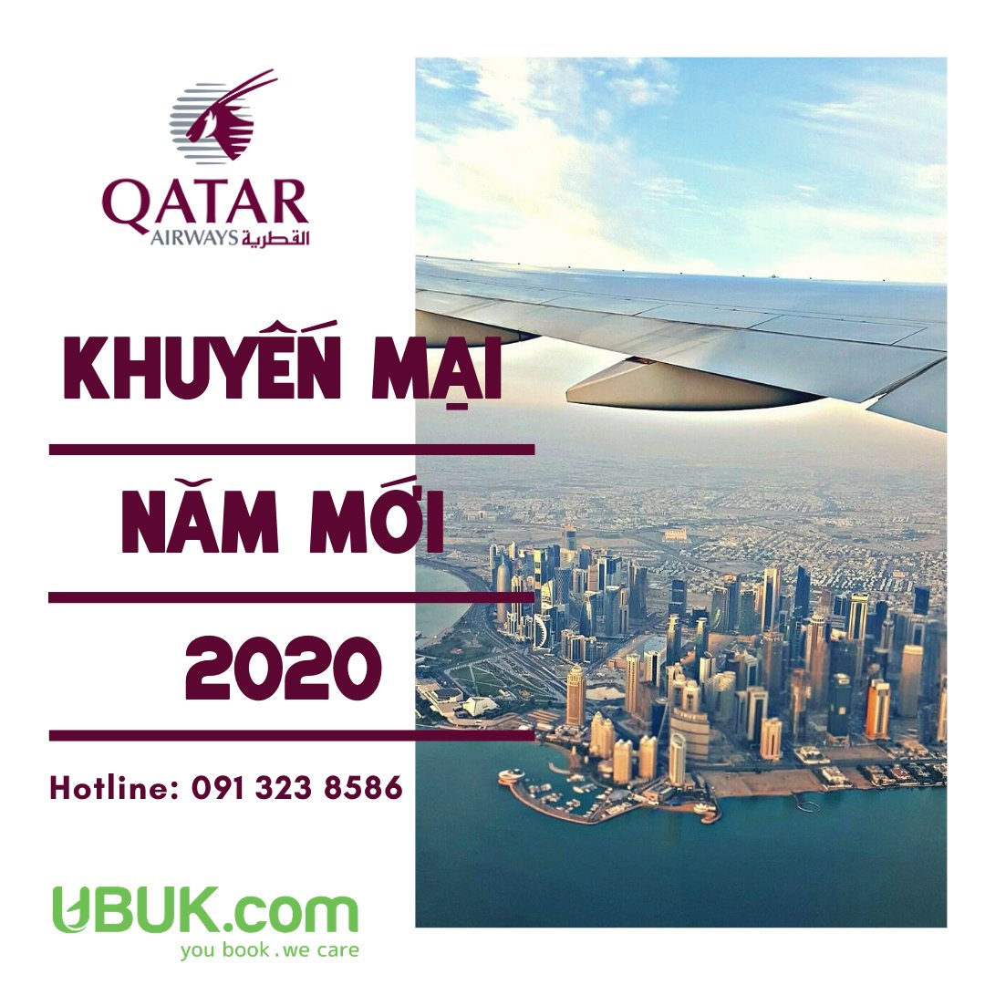 QATAR AIRWAYS ƯU ĐÃI MỪNG NĂM MỚI 2020