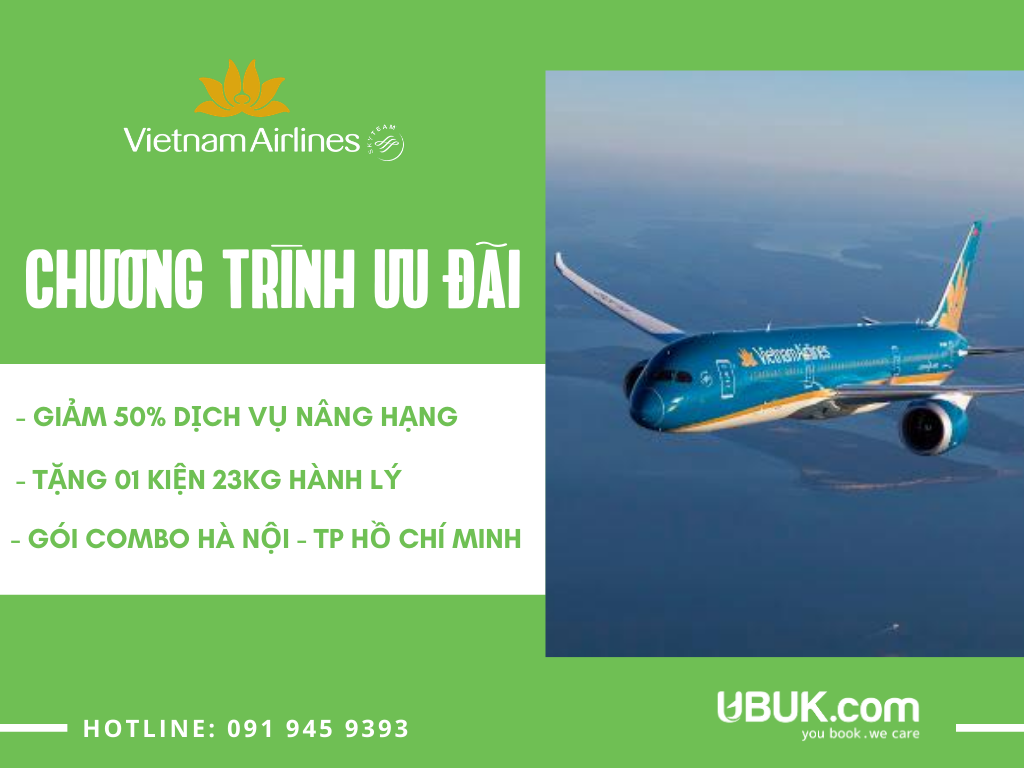 TƯNG BỪNG CÁC ƯU ĐÃI TỪ VIETNAM AIRLINES