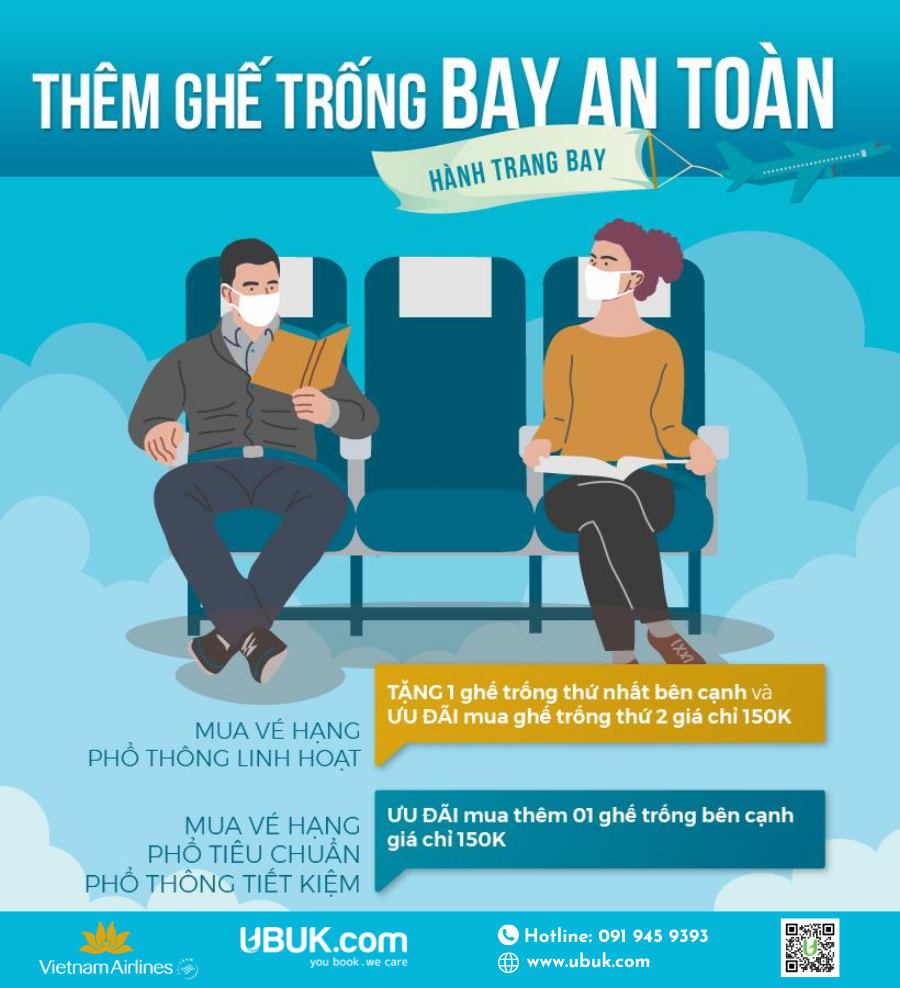 BAY AN TOÀN VỚI GHẾ TRỐNG