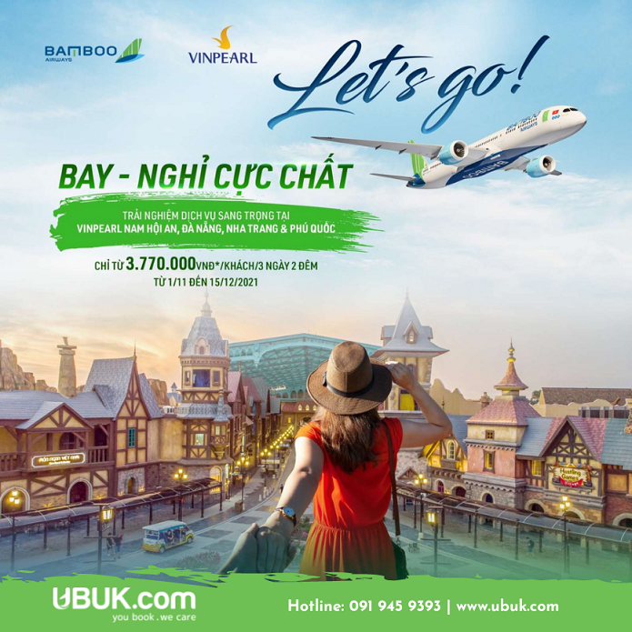 TRẢI NGHIỆM BAY - NGHỈ CỰC CHẤT CÙNG BAMBOO AIRWAYS