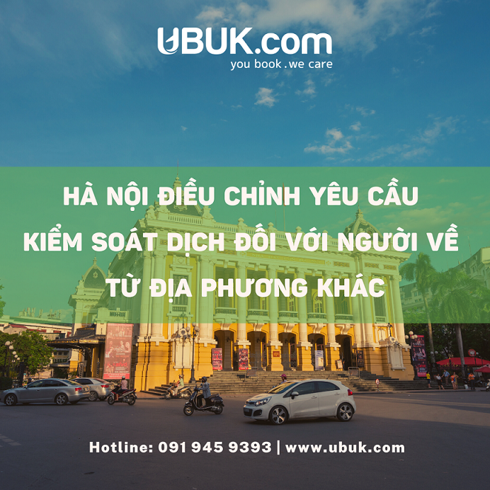 HÀ NỘI ĐIỀU CHỈNH YÊU CẦU KIỂM SOÁT DỊCH ĐỐI VỚI NGƯỜI VỀ TỪ ĐỊA PHƯƠNG KHÁC