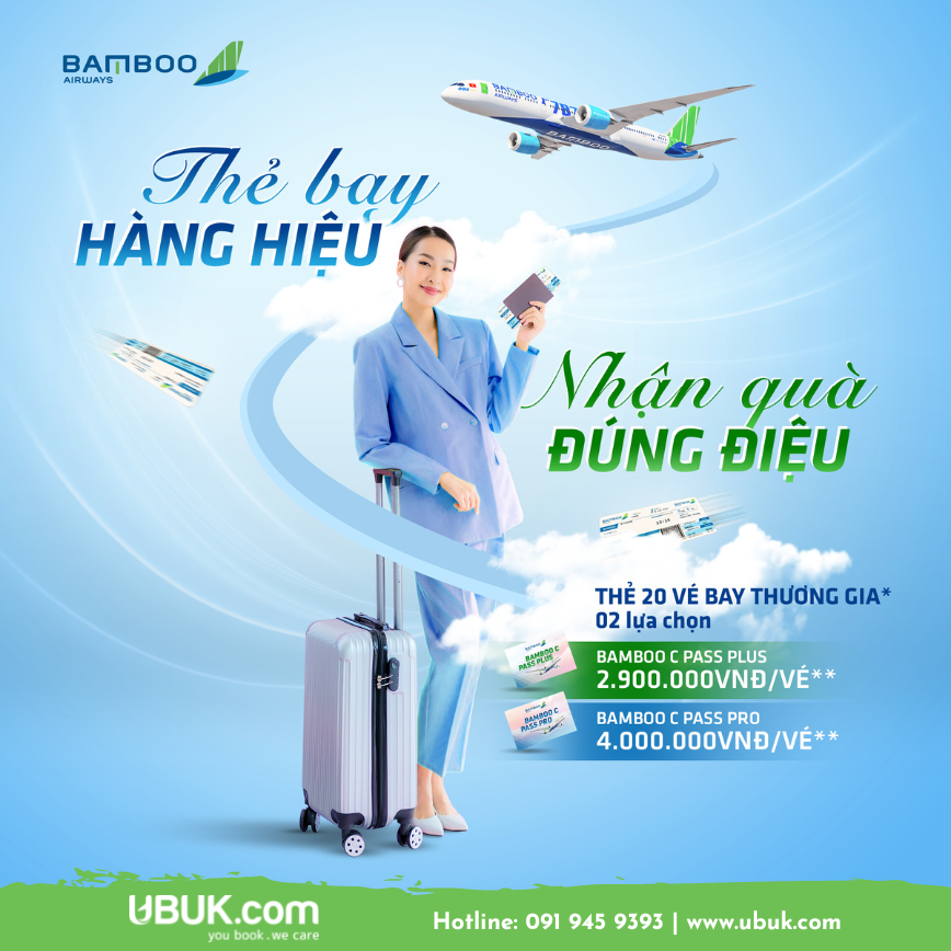 BAMBOO AIRWAYS TRIỂN KHAI SẢN PHẨM BAMBOO C PASS